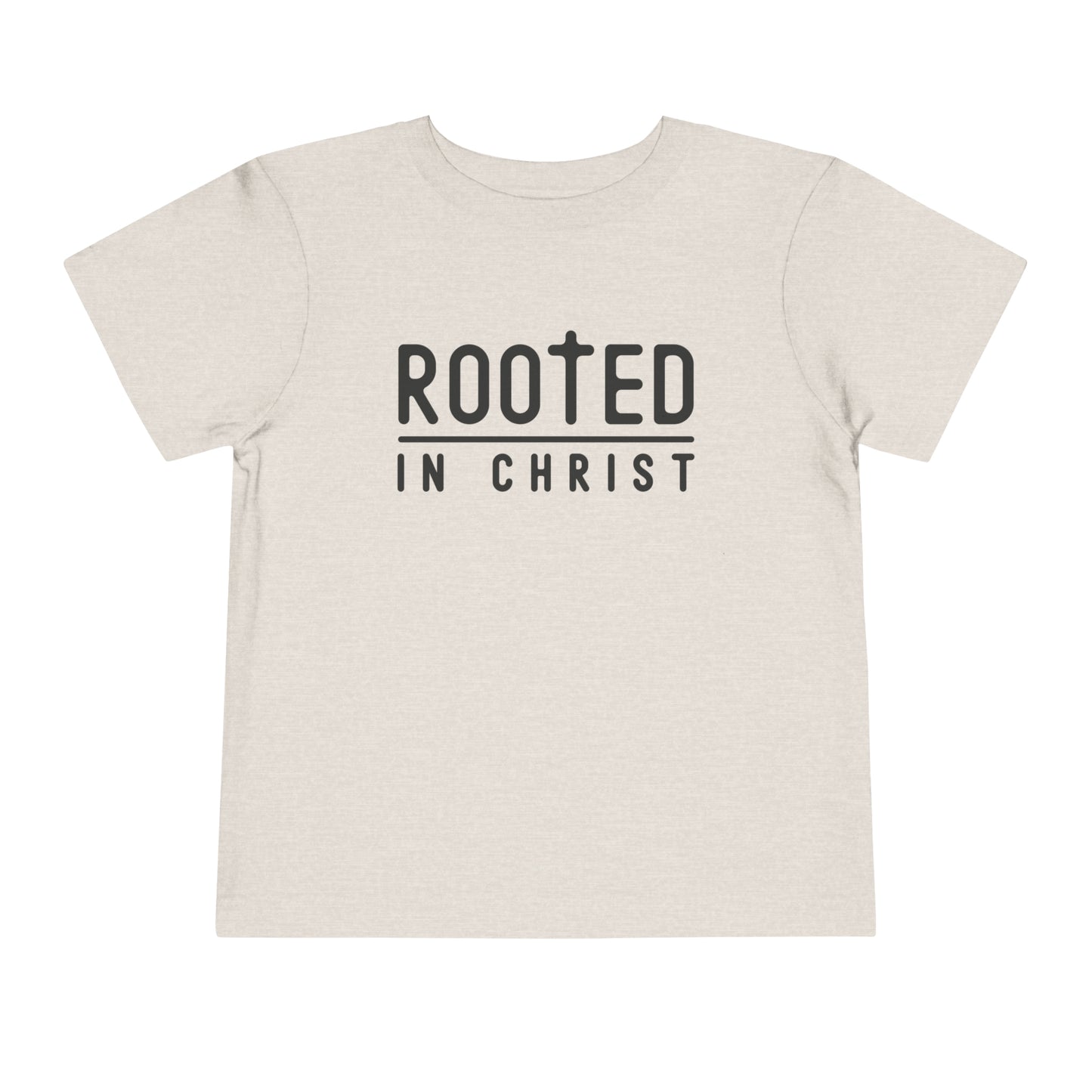 Rooted In Christ Toddler Short Sleeve Tee