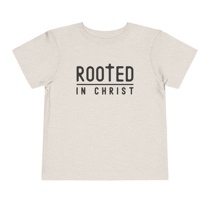 Rooted In Christ Toddler Short Sleeve Tee