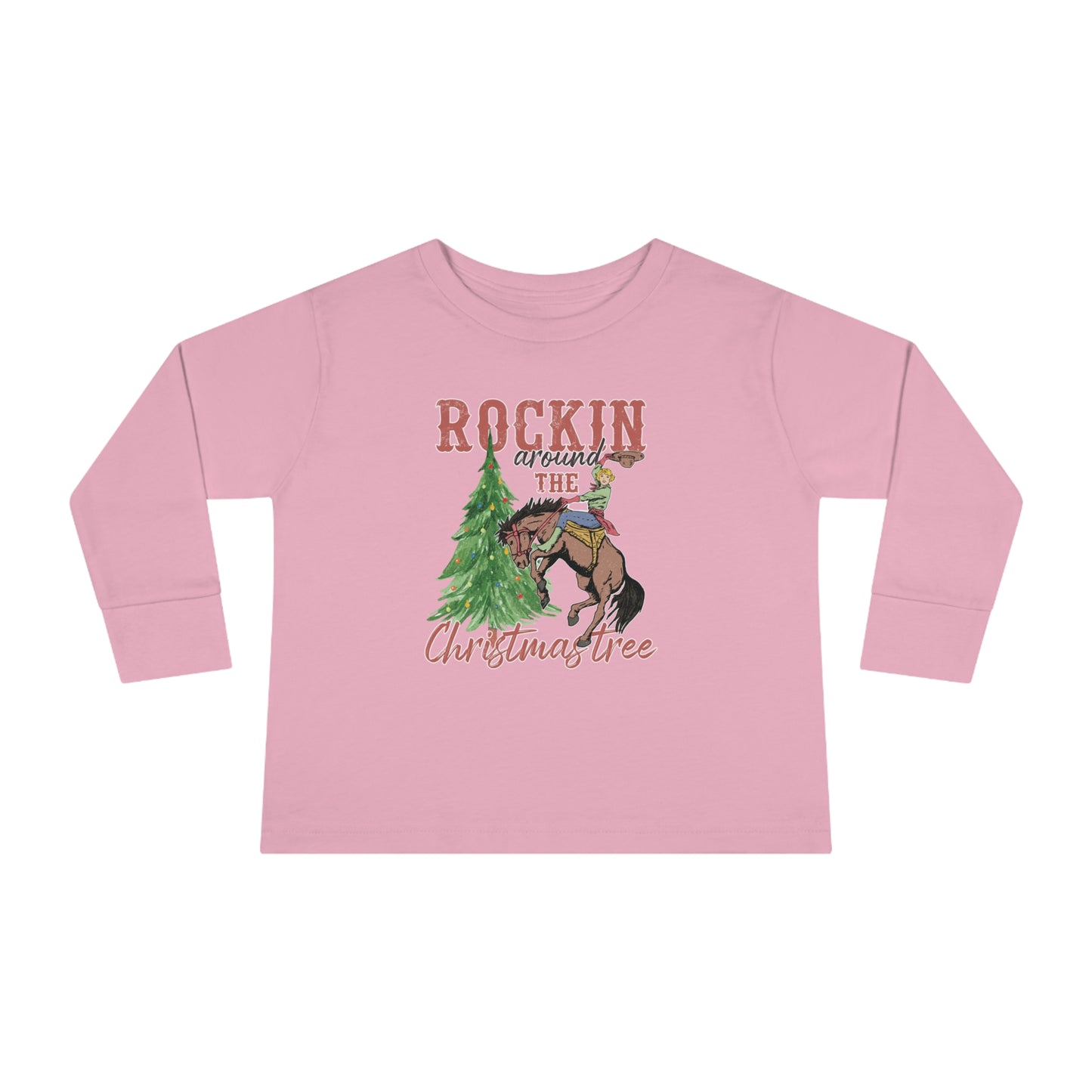 Rockin' Around The Christmas Tree Long Sleeve Tee