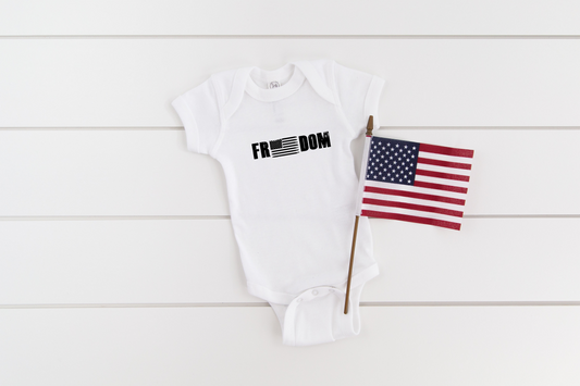 Freedom Baby Rib Bodysuit