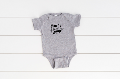 Let Freedom Ring Infant Baby Rib Bodysuit