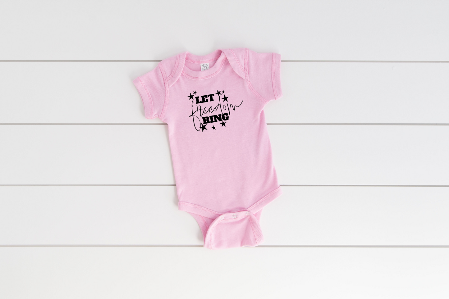 Let Freedom Ring Infant Baby Rib Bodysuit