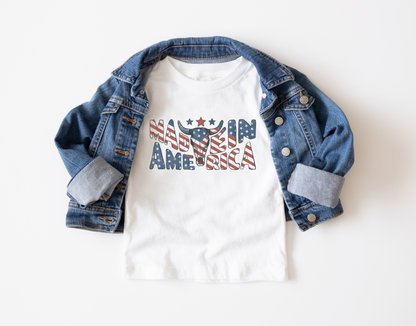 Made In America Toddler Short Sleeve Tee