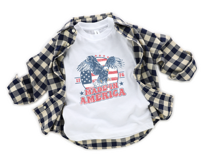 Made In America Toddler Short Sleeve Tee